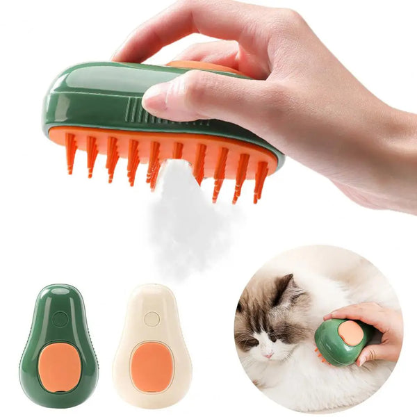 SteamyPaw™ Electric Steam Grooming Brush
