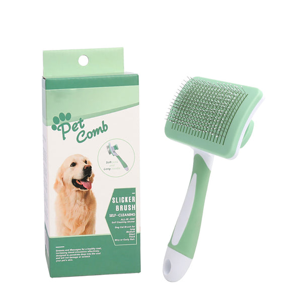 CleanPaw™ Self-Cleaning Slicker Brush