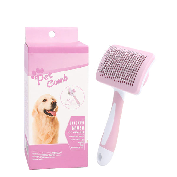 CleanPaw™ Self-Cleaning Slicker Brush