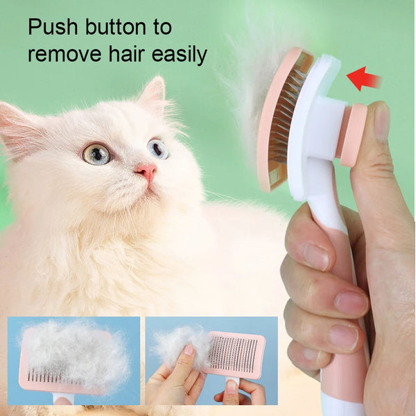 CleanPaw™ Self-Cleaning Slicker Brush